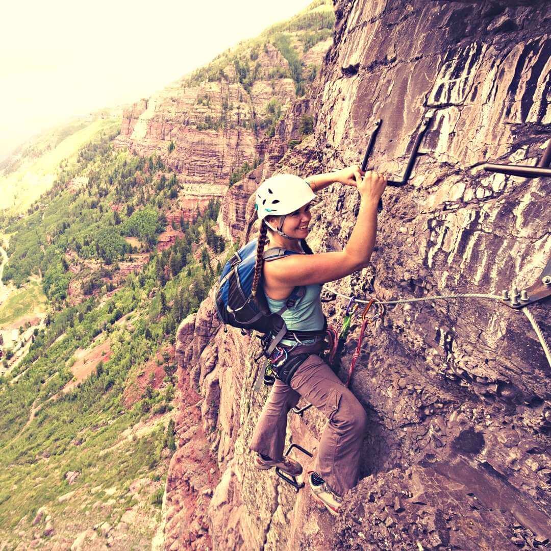 scrambling en via ferrata
