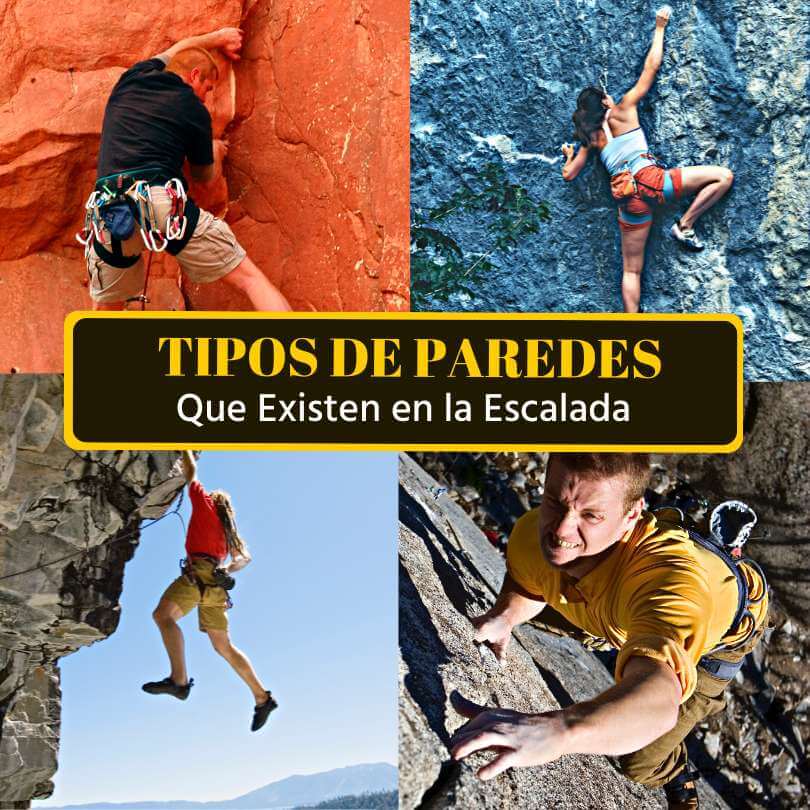 Imagen de Tipos de paredes de escalada: Descubre los 8 tipos de paredes para escalar en la naturaleza.