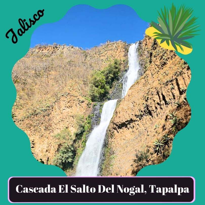 cascada el salto del nogal, tapalpa jalisco