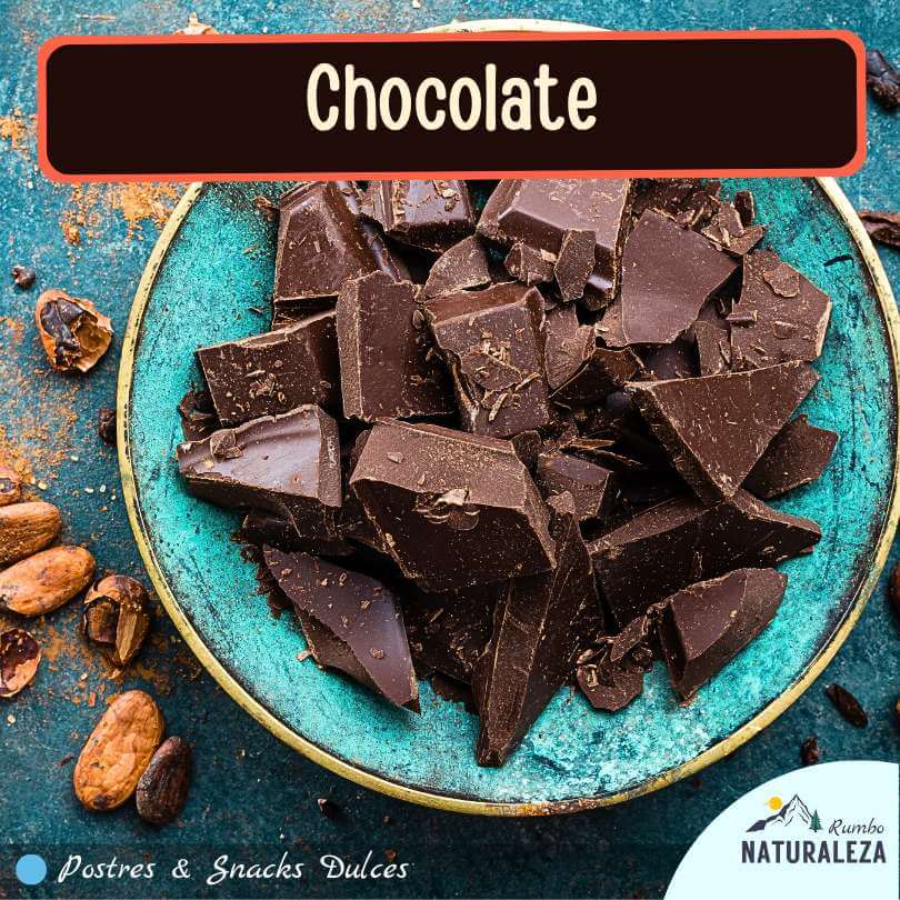 chocolate como postre o snack de campamento