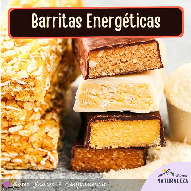 barritas energéticas como snack de senderismo backpacking y campamento